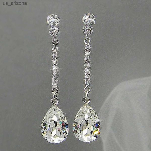caoshi shiny crystal hanging drop earrings for women fashion elegant lady wedding accessories stylish lady engagement jewelry l230620, Golden;silver
caoshi shiny crystal hanging drop earrings for women fashion elegant lady wedding accessories stylish lady engagement jewelry l230620, Golden;silver