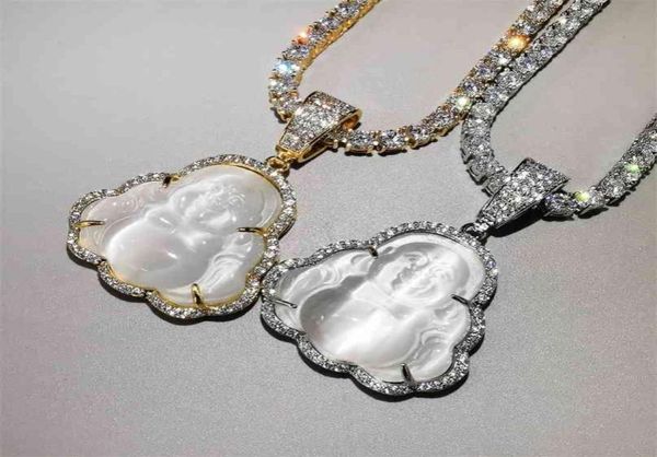 bling buddha pendant aaa cubic zircon necklace with tennis chain 8 colors hip hop punk jewelry gifts 2107218969873, Silver
bling buddha pendant aaa cubic zircon necklace with tennis chain 8 colors hip hop punk jewelry gifts 2107218969873, Silver