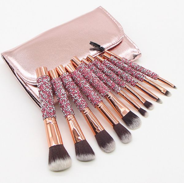 10 makeup brush sets of black loose powder to repair high -gloss shadow brush makeup tool, many style choices, support custom logo
10 makeup brush sets of black loose powder to repair high -gloss shadow brush makeup tool, many style choices, support custom logo
