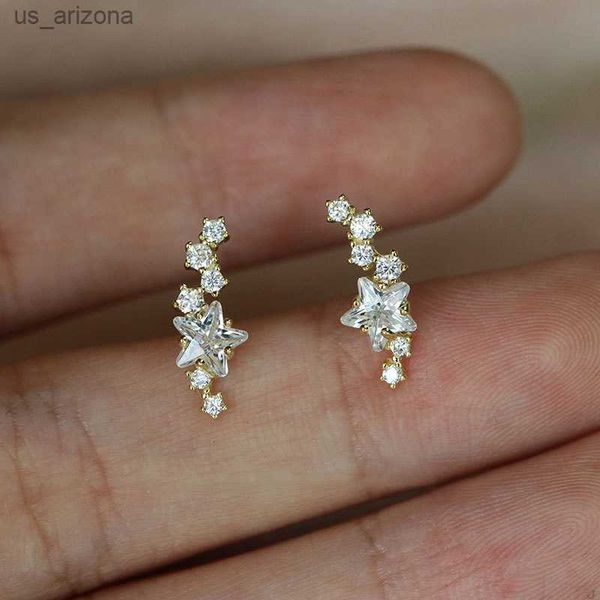 huitan simple stylish star stud earrings for women delicate birthday gift daily wearable earrings fashion versatile jewelry bulk l230620, Golden;silver
huitan simple stylish star stud earrings for women delicate birthday gift daily wearable earrings fashion versatile jewelry bulk l230620, Golden;silver