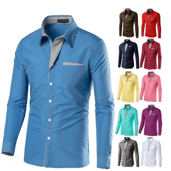 mens casual shirts male fashion full sleeve stripe shirt men slim fit design formal dress 14 colors size m4xl 230726, White;black
mens casual shirts male fashion full sleeve stripe shirt men slim fit design formal dress 14 colors size m4xl 230726, White;black