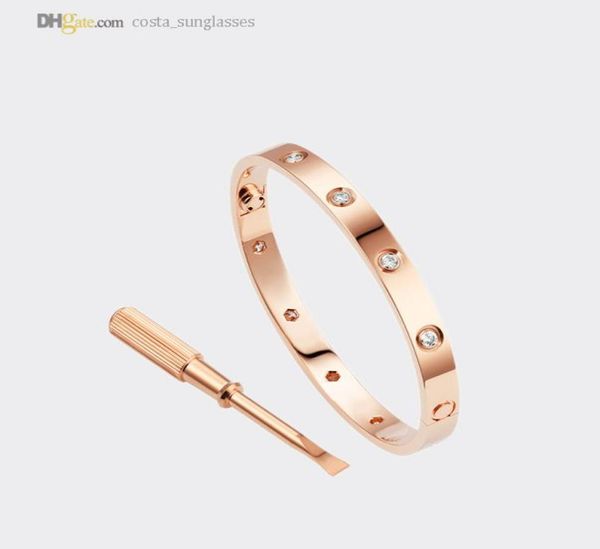 carti bangle screw bracelets designer for women love bracelet rose gold 10 diamonds luxury jewelry titanium steel goldplated neve7479703, Black
carti bangle screw bracelets designer for women love bracelet rose gold 10 diamonds luxury jewelry titanium steel goldplated neve7479703, Black