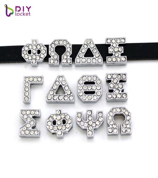 20pcslot whole and retail 8mm full rhinestone greek slide letter fit diy wristband bracelet accept customization lssl0405807387, Golden;silver
20pcslot whole and retail 8mm full rhinestone greek slide letter fit diy wristband bracelet accept customization lssl0405807387, Golden;silver
