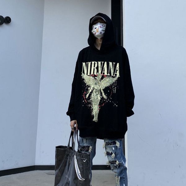 womens hoodies sweatshirts y2k american style angel print hooded sweater loose high street punk retro fashion hip hop couple jacket 230725, Black
womens hoodies sweatshirts y2k american style angel print hooded sweater loose high street punk retro fashion hip hop couple jacket 230725, Black