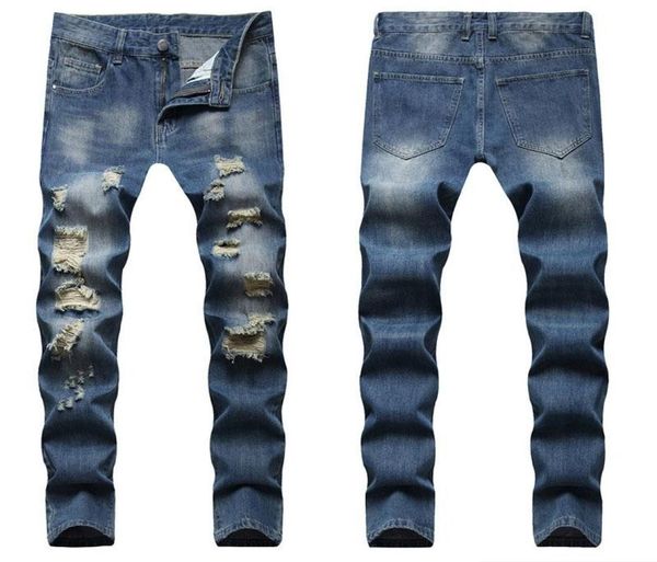 men ripped slim fit jeans hole destroyed skinny straight leg washed frayed motocycle denim pants stretch biker men039s distress6459226, Blue
men ripped slim fit jeans hole destroyed skinny straight leg washed frayed motocycle denim pants stretch biker men039s distress6459226, Blue