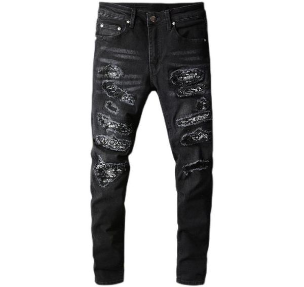 men039s bandana paisley printed patchwork stretch jeans streetwear black denim pencil pants slim skinny ripped trousers 6699335818, Blue
men039s bandana paisley printed patchwork stretch jeans streetwear black denim pencil pants slim skinny ripped trousers 6699335818, Blue