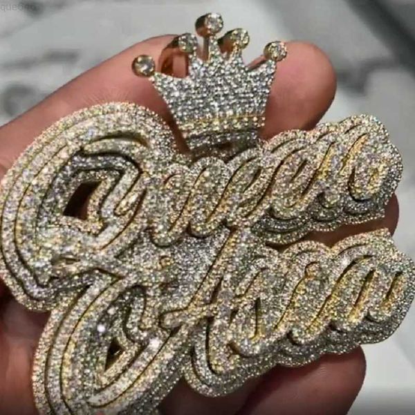 hop custom name pendant necklace iced out cubic zirconia letters pendant with tennis chain fashion jewelry for women, Silver
hop custom name pendant necklace iced out cubic zirconia letters pendant with tennis chain fashion jewelry for women, Silver
