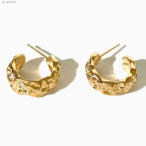 peri'sbox stylish 14k gold silver plated wrinkle open hoop earrings for lady chunky hammered thick wide hoops earring jewelry, Golden;silver
peri'sbox stylish 14k gold silver plated wrinkle open hoop earrings for lady chunky hammered thick wide hoops earring jewelry, Golden;silver