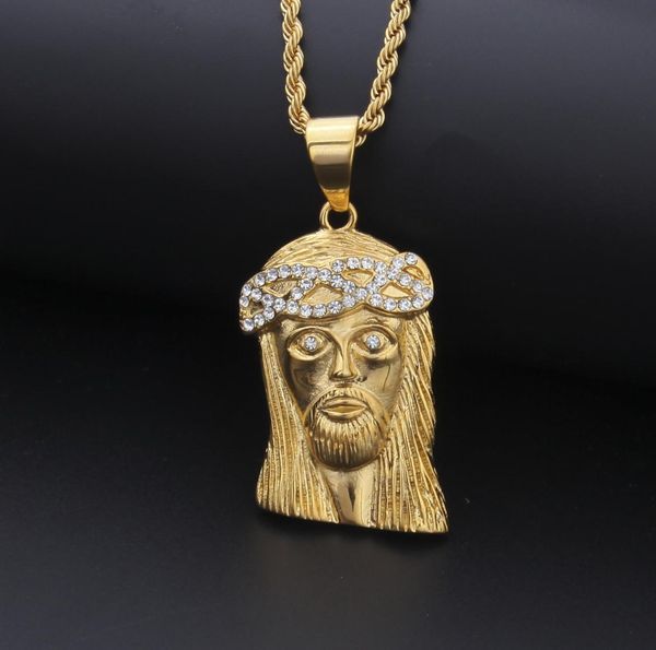 mens hip hop necklace jewelry fashion stainless steel jesus piece pendant necklace gold necklace3955610, Silver
mens hip hop necklace jewelry fashion stainless steel jesus piece pendant necklace gold necklace3955610, Silver