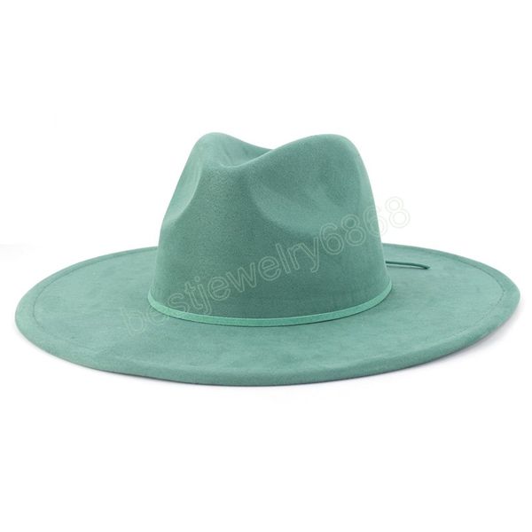 suede hat fascinator fedora hat women men party wedding designer church caps ladies elegant wider brim uv protection chapeau, Blue;gray
suede hat fascinator fedora hat women men party wedding designer church caps ladies elegant wider brim uv protection chapeau, Blue;gray