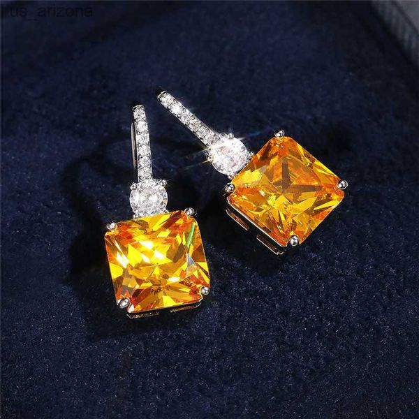 huitan bright yellow cz drop earrings simple stylish accessories for women luxury anniversary love gifts new fashion jewelry l230620, Golden;silver
huitan bright yellow cz drop earrings simple stylish accessories for women luxury anniversary love gifts new fashion jewelry l230620, Golden;silver