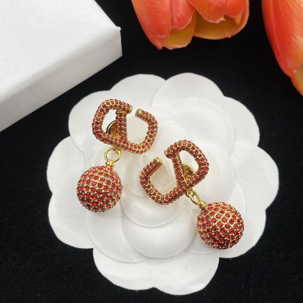 gold style round ball pendant earrings full of diamond letter v euro-american style women's earrings shiny high-end jewelry, Silver
gold style round ball pendant earrings full of diamond letter v euro-american style women's earrings shiny high-end jewelry, Silver