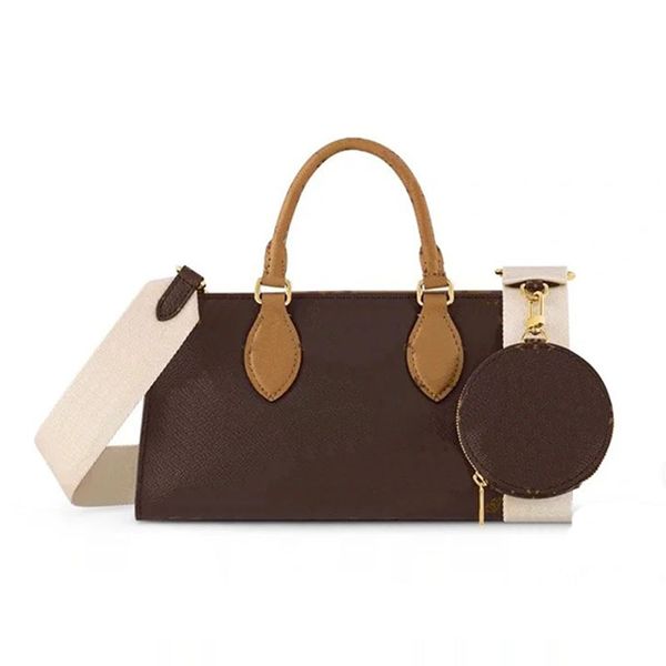 women tote bag large women handbag shoulder bags with circular wallet classic letter print splicing colors cowhide grain leather embroidered
women tote bag large women handbag shoulder bags with circular wallet classic letter print splicing colors cowhide grain leather embroidered