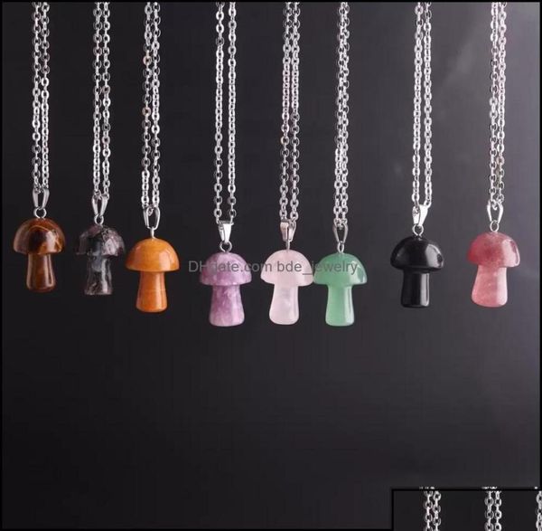 pendant necklaces pendant necklaces stainless steel chain mushroom necklace natural stone crystal quartz healing energy for bdejew2088523, Silver
pendant necklaces pendant necklaces stainless steel chain mushroom necklace natural stone crystal quartz healing energy for bdejew2088523, Silver