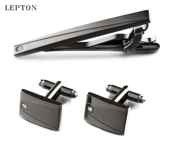 lepton classic business square black brush mens cufflinks tie clips set necktie pin tie bars clip clasp drop ship 2016783519, Silver
lepton classic business square black brush mens cufflinks tie clips set necktie pin tie bars clip clasp drop ship 2016783519, Silver