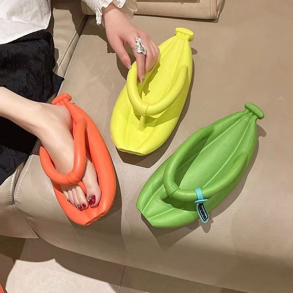 funny designer slippers summer banana flip-flops for men and womens home indoor thick soled lovers beach shoes eva soft slides, Black
funny designer slippers summer banana flip-flops for men and womens home indoor thick soled lovers beach shoes eva soft slides, Black