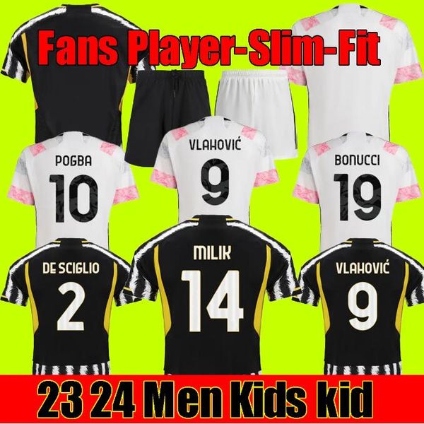 23 24 home away soccer jerseys fans player version pogba bonucci danilo locatelli fagioli chiesa juventus 2023 football shirts kit di maria, Black;yellow
23 24 home away soccer jerseys fans player version pogba bonucci danilo locatelli fagioli chiesa juventus 2023 football shirts kit di maria, Black;yellow