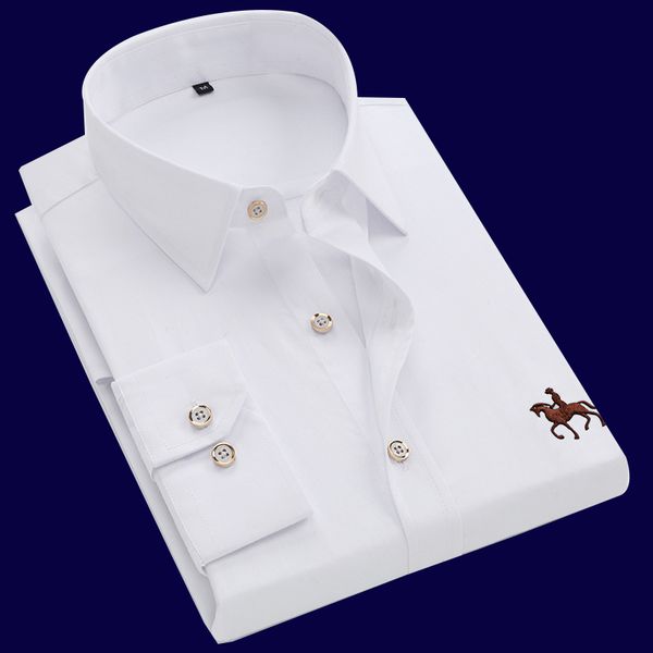mens casual shirts spring and autumn 6xl large 100% cotton embroidered plaid stripe long sleeve fashion shirt business no iron 230726, White;black
mens casual shirts spring and autumn 6xl large 100% cotton embroidered plaid stripe long sleeve fashion shirt business no iron 230726, White;black