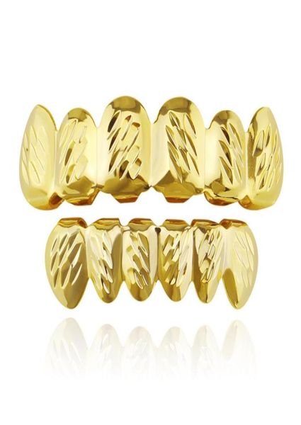 hip hop grillz golden carving pattern dental grills real gold plated cool rapper body jewelry 9341681, Black
hip hop grillz golden carving pattern dental grills real gold plated cool rapper body jewelry 9341681, Black