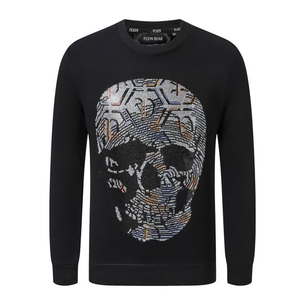 plein bear brand men's hoodies & sweatshirts warm thick sweatshirt hip-hop loose characteristic personality pp skull pullover rhineston, Black
plein bear brand men's hoodies & sweatshirts warm thick sweatshirt hip-hop loose characteristic personality pp skull pullover rhineston, Black