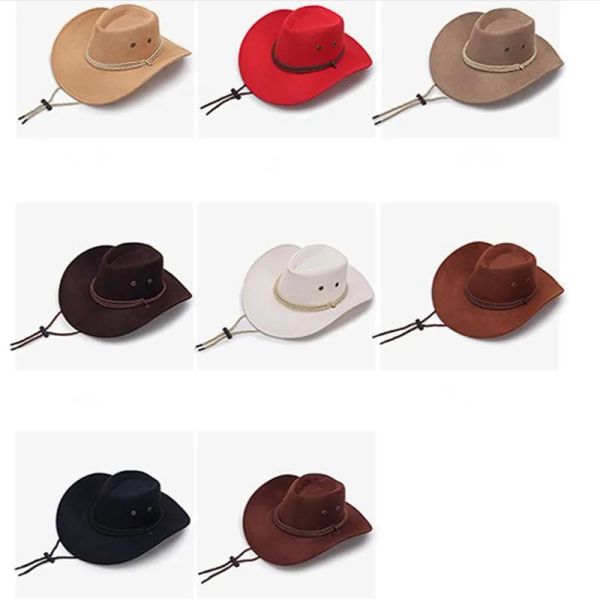 western cowboy hats retro sun visor knight cowgirl wide brim summer tourism headwear outdoor riding camping hiking cap zz, Yellow
western cowboy hats retro sun visor knight cowgirl wide brim summer tourism headwear outdoor riding camping hiking cap zz, Yellow