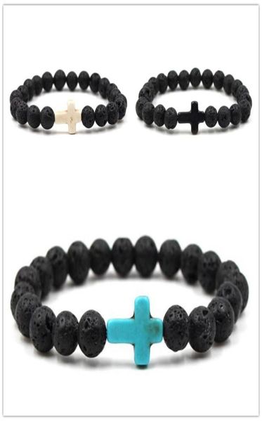 9colors natural black lava stone beads elastic cross bracelet essential oil diffuser bracelet volcanic rock beaded bracelet1294537
9colors natural black lava stone beads elastic cross bracelet essential oil diffuser bracelet volcanic rock beaded bracelet1294537