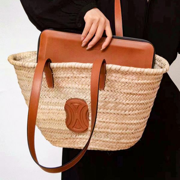 triomphe classic straw raffias handbags celiny men luxury weave beach bag cross body tote basket handle bag women shoulder designer weekend
triomphe classic straw raffias handbags celiny men luxury weave beach bag cross body tote basket handle bag women shoulder designer weekend