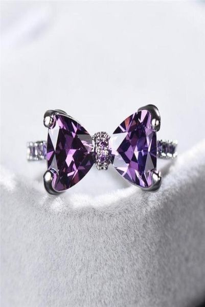 cluster rings purple zircon bow female ring 925 silver filled engagement bohemian jewelry simple and refined9797637, Golden;silver
cluster rings purple zircon bow female ring 925 silver filled engagement bohemian jewelry simple and refined9797637, Golden;silver