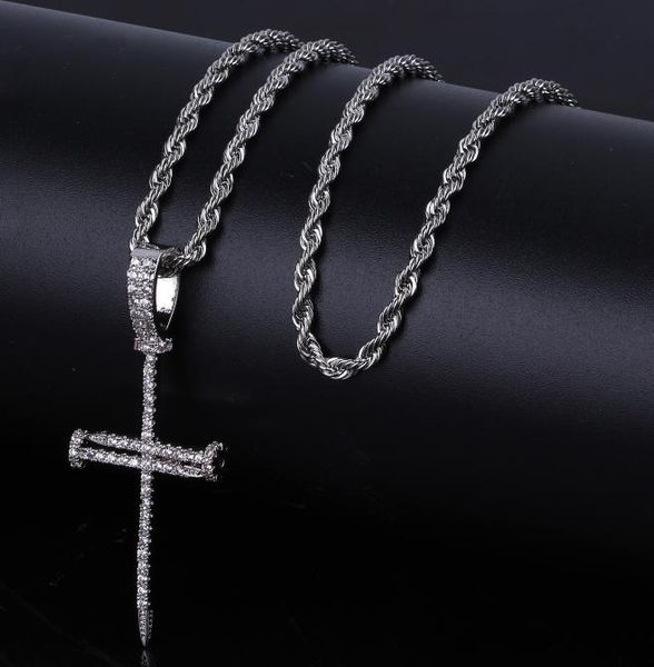 nail cross pendant gold silver copper material iced cz pendants necklace with chain fashion hip hop jewelry5898835
nail cross pendant gold silver copper material iced cz pendants necklace with chain fashion hip hop jewelry5898835