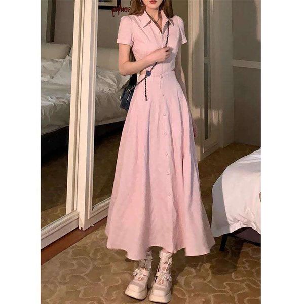 item title yly summer polo collar short sleeved dress waist female temperament revealing single breasted, Black;gray
item title yly summer polo collar short sleeved dress waist female temperament revealing single breasted, Black;gray