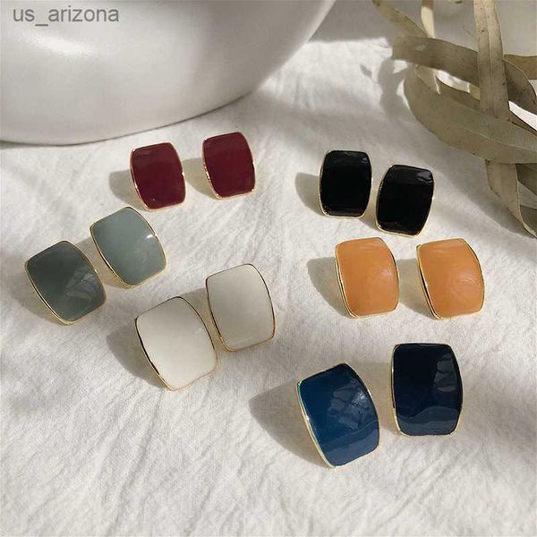 stylishly luxurious 6 color square enamel korean non pierced clip on earrings for elegant women simple female ear clips jewelry l230620, Golden;silver
stylishly luxurious 6 color square enamel korean non pierced clip on earrings for elegant women simple female ear clips jewelry l230620, Golden;silver
