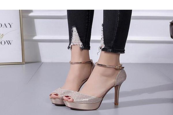style sell silver diamond fish mouth buckles taiwan high heel sandals evening party bridal wedding shoes shuoshuo65883323691, Black
style sell silver diamond fish mouth buckles taiwan high heel sandals evening party bridal wedding shoes shuoshuo65883323691, Black