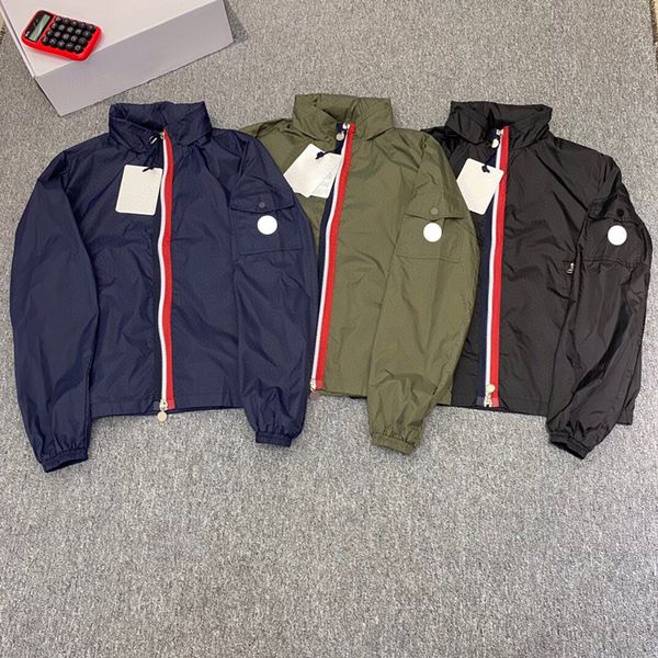 zipper colorful placket hooded mens jacket hidden hat design men windbreaker arm nfc badge coat size 1--6, Black;brown
zipper colorful placket hooded mens jacket hidden hat design men windbreaker arm nfc badge coat size 1--6, Black;brown