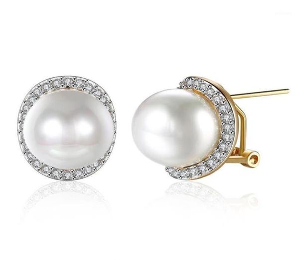 stud wedding jewellry white cubic zirconia pearl earrings gold overlay for women fashion jewelry e209617887386, Golden;silver
stud wedding jewellry white cubic zirconia pearl earrings gold overlay for women fashion jewelry e209617887386, Golden;silver