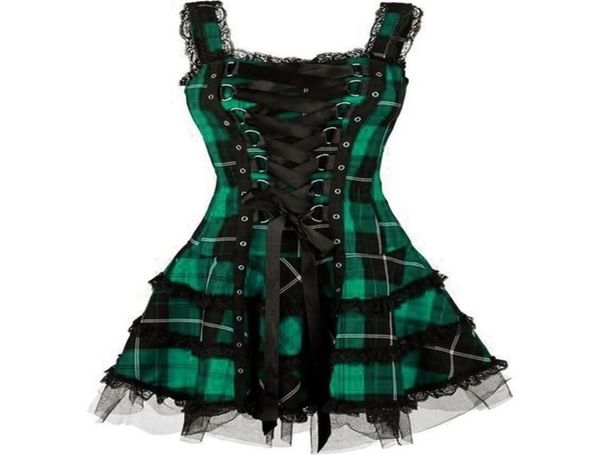 dress women classic frill lace dresses sleeveless plaid vintage gothic mini dresses ball gowns cosplay costume plus size dress 2101437239, Black;gray
dress women classic frill lace dresses sleeveless plaid vintage gothic mini dresses ball gowns cosplay costume plus size dress 2101437239, Black;gray