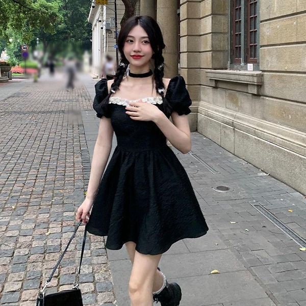 dresses dresses women retro summer french style y2k lovely vestidos aline mini backbow design female party wear slim casual holiday, Black;gray
dresses dresses women retro summer french style y2k lovely vestidos aline mini backbow design female party wear slim casual holiday, Black;gray