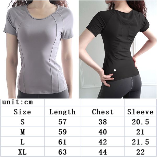 ll-c028 womens active shirts & tees yoga outfit short sleeve tshirt shirts running excerise gym fitness trainer girls silm jogging sportswea
ll-c028 womens active shirts & tees yoga outfit short sleeve tshirt shirts running excerise gym fitness trainer girls silm jogging sportswea