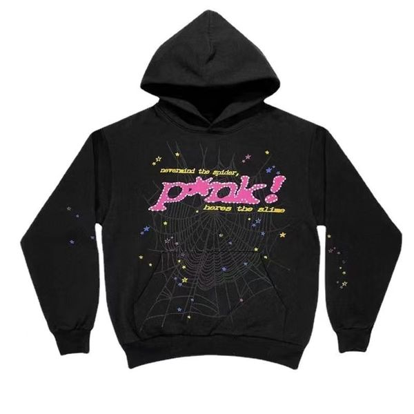 designer hoodie sp5der young thug 555555 hoodie men pants women foam print spider web graphic pink sweatshirts pullover sweatshirts s-xl, Black
designer hoodie sp5der young thug 555555 hoodie men pants women foam print spider web graphic pink sweatshirts pullover sweatshirts s-xl, Black