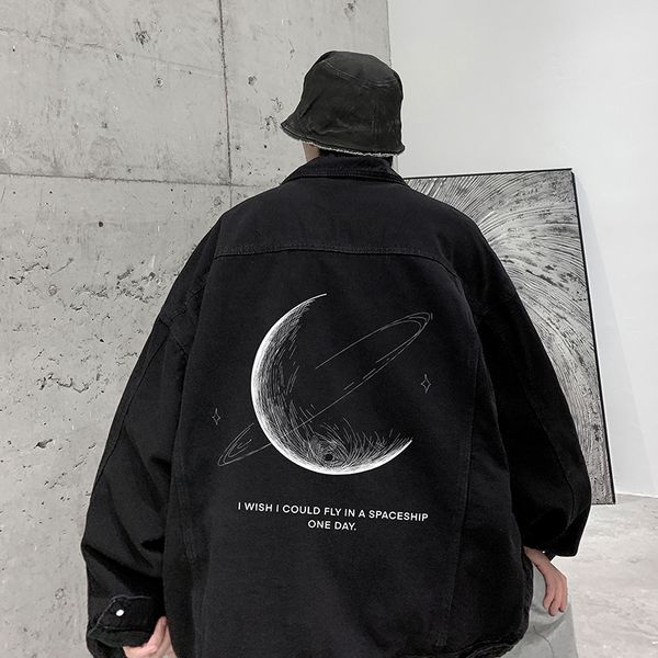 mens jackets vintage denim jacket autumn man oversize coat print moon casual wear 5xl jean cotton clothing outerwear 230726, Black;brown
mens jackets vintage denim jacket autumn man oversize coat print moon casual wear 5xl jean cotton clothing outerwear 230726, Black;brown