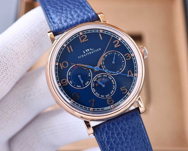designer classic men watch iwc portofino mechanical watches 40mm full-function nkhn high-end quality automatic movement sapphire mirror prx, Slivery;golden
designer classic men watch iwc portofino mechanical watches 40mm full-function nkhn high-end quality automatic movement sapphire mirror prx, Slivery;golden