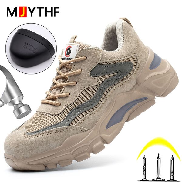 dress shoes safety for men women steel toe cap work breathable light sneaker indestructible boots couples 230726, Black
dress shoes safety for men women steel toe cap work breathable light sneaker indestructible boots couples 230726, Black