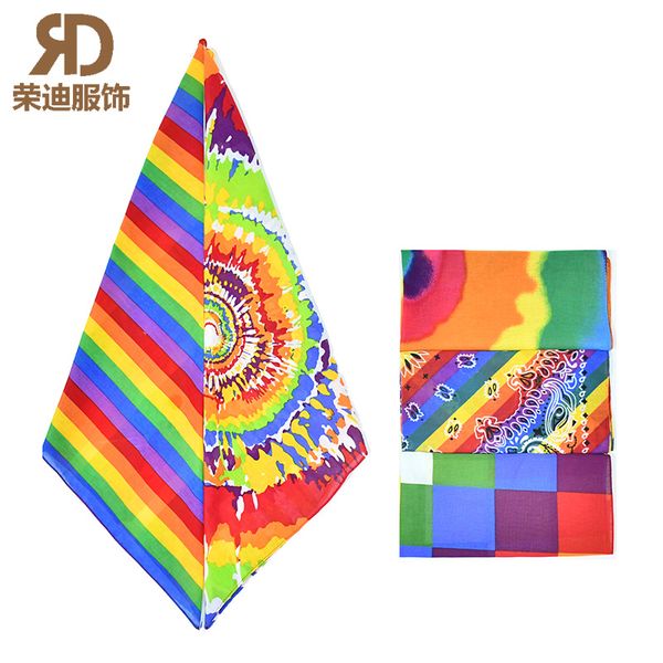 fashion blogger designer jewelry brilliant rainbow printing pattern square scarf cotton magic headband bandana headscarf bandanas durag whol, Blue;gray
fashion blogger designer jewelry brilliant rainbow printing pattern square scarf cotton magic headband bandana headscarf bandanas durag whol, Blue;gray