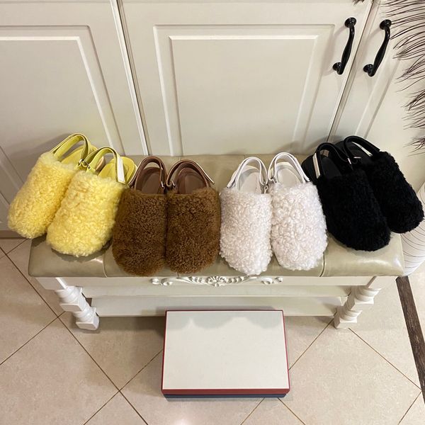 designer women sandal lambhair slipper furry slieds flat rubber bottom slipper lamb wool warm shoes genuine leather crisscross outdoor casua, Black
designer women sandal lambhair slipper furry slieds flat rubber bottom slipper lamb wool warm shoes genuine leather crisscross outdoor casua, Black