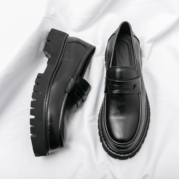 dress shoes platform loafers men thicksoled wedding black formal business slipon leather increase casual 230726
dress shoes platform loafers men thicksoled wedding black formal business slipon leather increase casual 230726