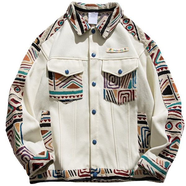 mens jackets harajuku style mens and womens lapel jacket ethnic street retro patchwork embroidery loose parkas 230726, Black;brown
mens jackets harajuku style mens and womens lapel jacket ethnic street retro patchwork embroidery loose parkas 230726, Black;brown