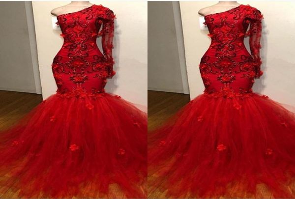 red long sleeve mermaid prom dresses tulle lace ruffle one shouler zipper up court train evening dresses pagent gowns6049993, Black
red long sleeve mermaid prom dresses tulle lace ruffle one shouler zipper up court train evening dresses pagent gowns6049993, Black