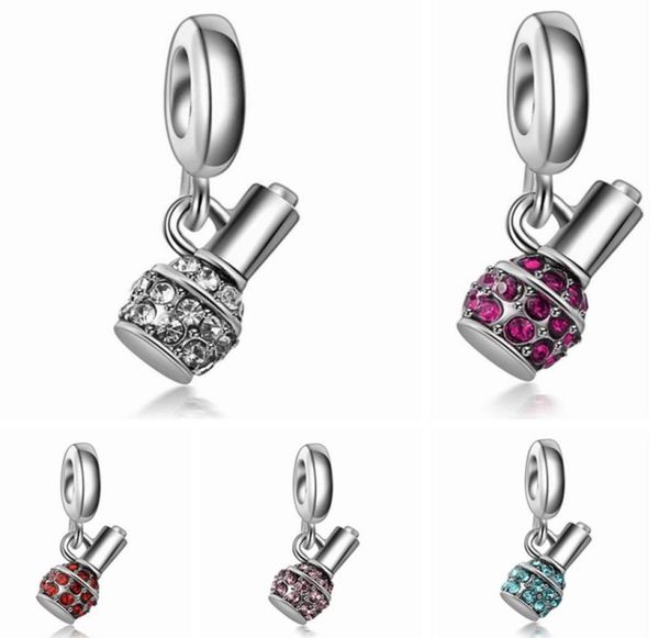 whole 20pcs lot fashion rhinestone nail polish bottle design silver plated dangle diy charms fit european braceletnecklace 2819658, Bronze;silver
whole 20pcs lot fashion rhinestone nail polish bottle design silver plated dangle diy charms fit european braceletnecklace 2819658, Bronze;silver