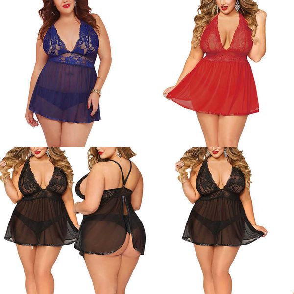 nxy skirt plus size 5xl erotic lingerie babydoll dress transparent lace women' nightie underwear v-neck sleeveless sleepwear 230717, Red;black
nxy skirt plus size 5xl erotic lingerie babydoll dress transparent lace women' nightie underwear v-neck sleeveless sleepwear 230717, Red;black