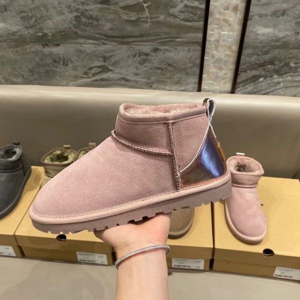 u high-quality mini platform boot designer woman winter ankle australia snow boots sheepskin cowskin real leather warm fluffy booties, Black
u high-quality mini platform boot designer woman winter ankle australia snow boots sheepskin cowskin real leather warm fluffy booties, Black