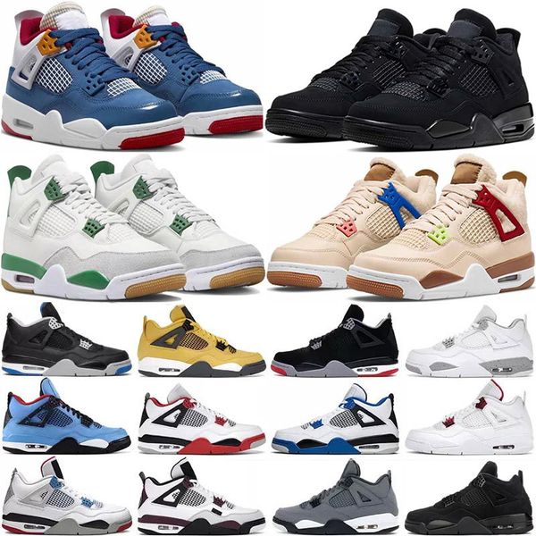 men 4s basketball shoes military black cat canvas red thunder university blue thunder pink cactus jack women trainers sports sneakers 36-47
men 4s basketball shoes military black cat canvas red thunder university blue thunder pink cactus jack women trainers sports sneakers 36-47